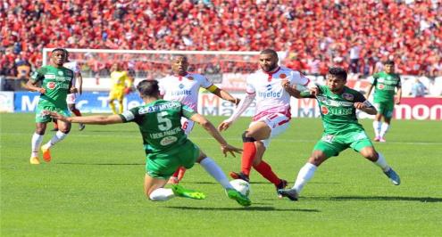 الرجاء يشعل المنافسة على لقب الدوري المغربي بإسقاط الوداد